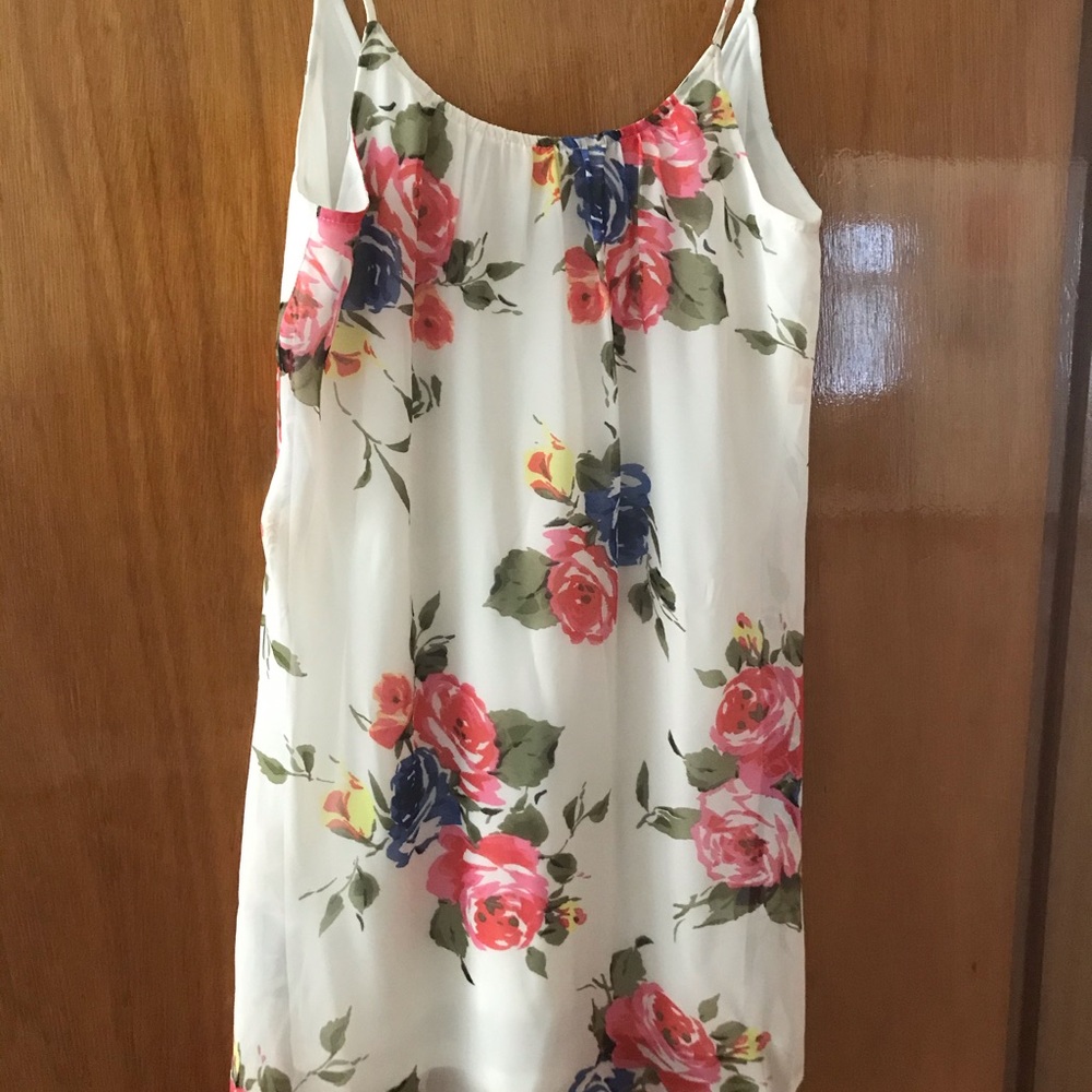 NWT white floral poetry dress